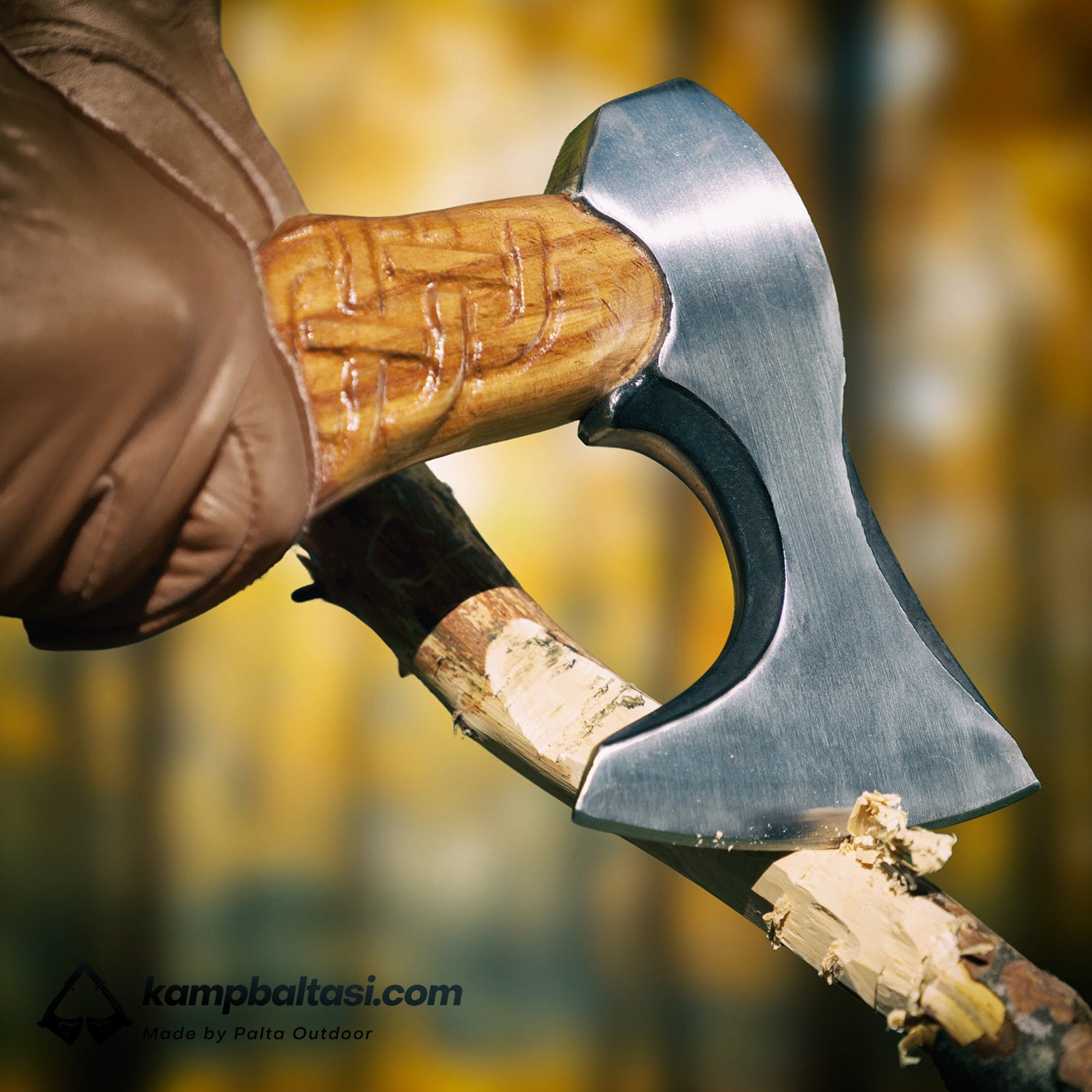 PALTA Outdoor Aslan Başlı Kamp Baltası