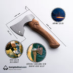 PALTA Outdoor Pençe Desenli Kamp Baltası